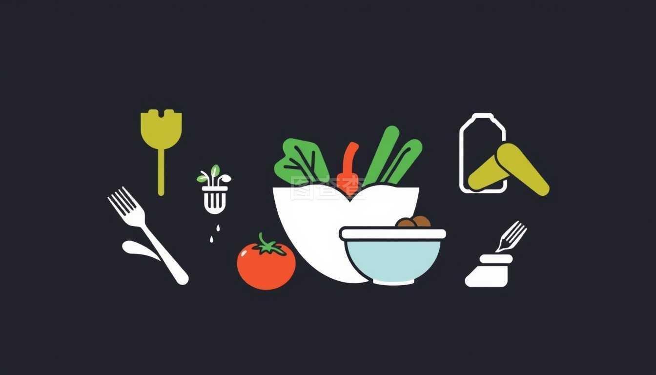 向量化的食欲 食物图示设计的创作逻辑与技术实践
